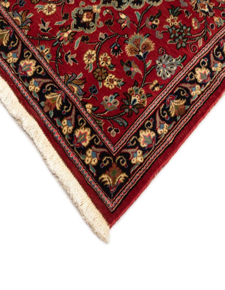 Detail image of 2' 7 x 6' 8  Hand Knotted Qom Persian Runner Rug