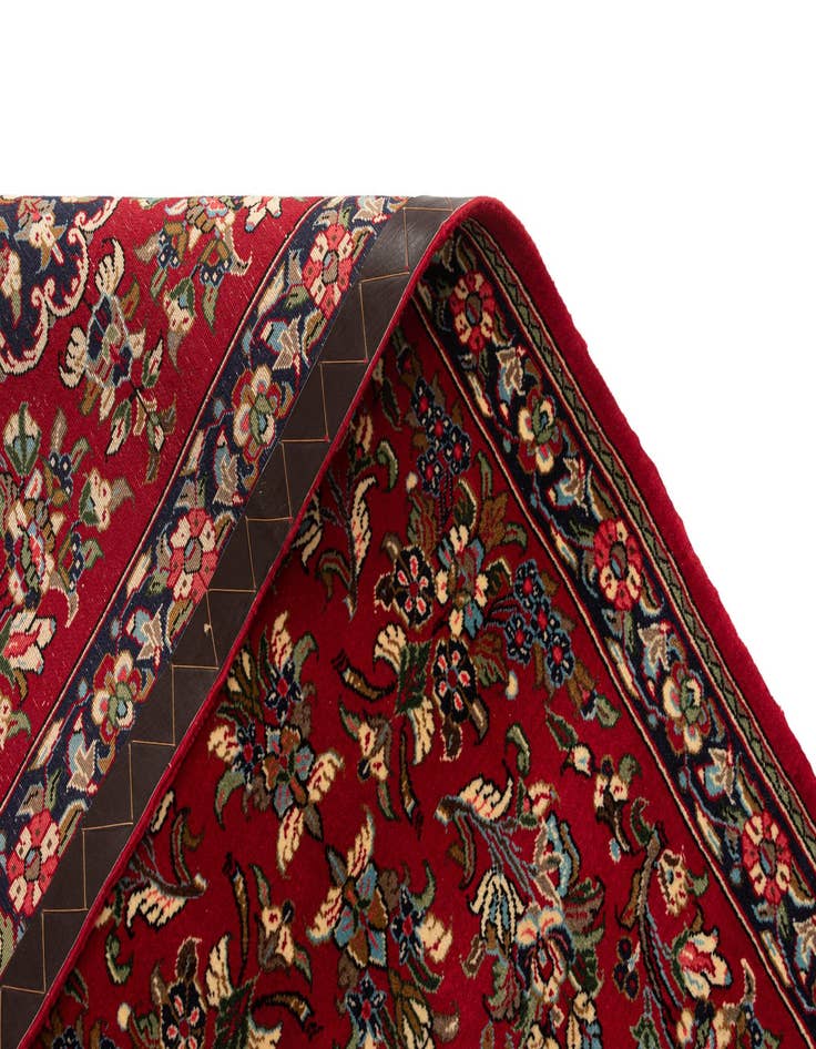 Detail image of 2' 4 x 6' 7  Hand Knotted Qom Persian Runner Rug