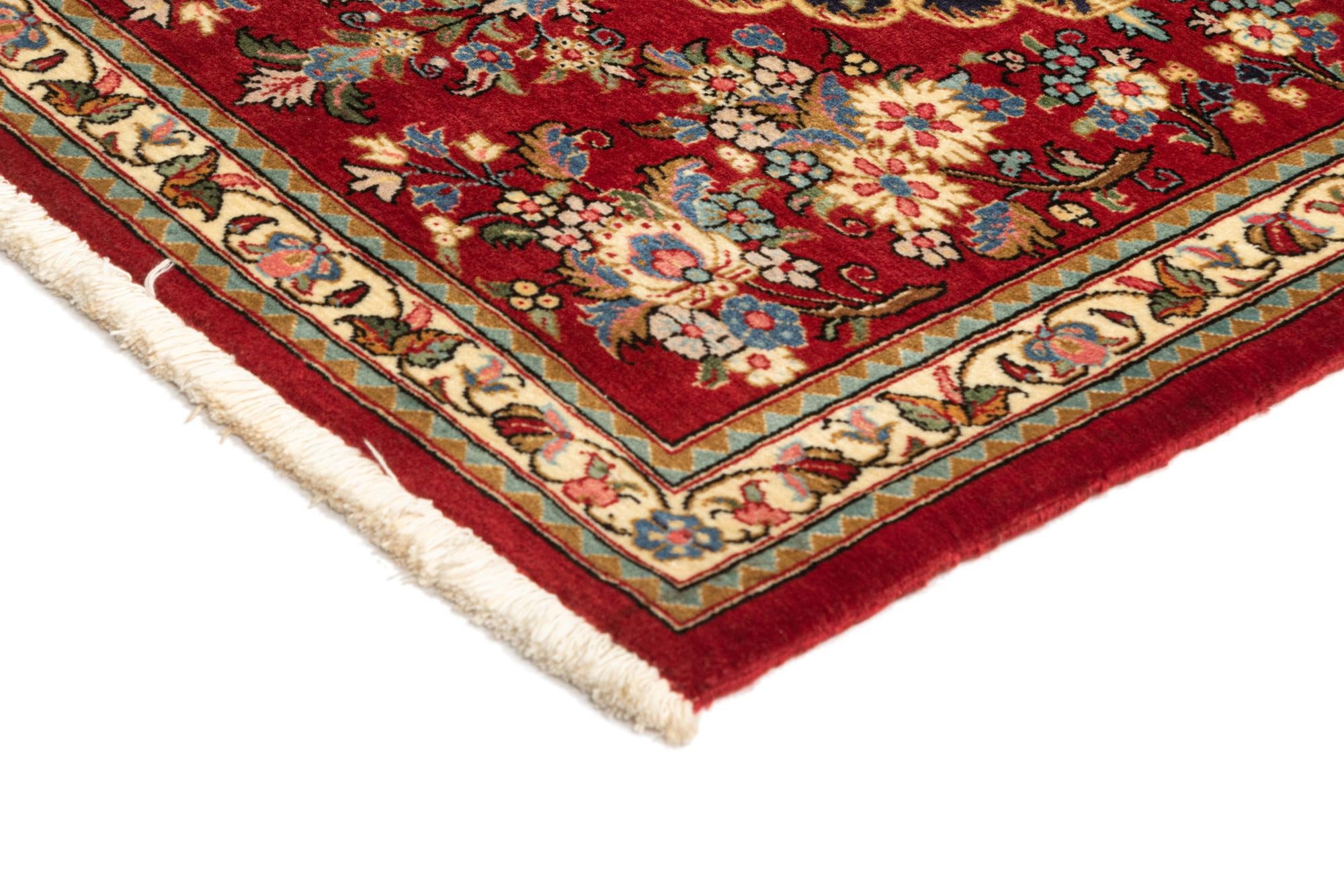 2' 6 x 7' 5 Hand Knotted Qom Persian Runner Rug