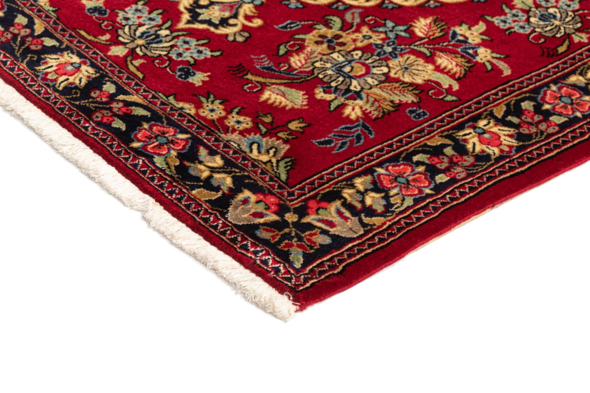 2' 7 x 6' 4 Hand Knotted Qom Persian Runner Rug