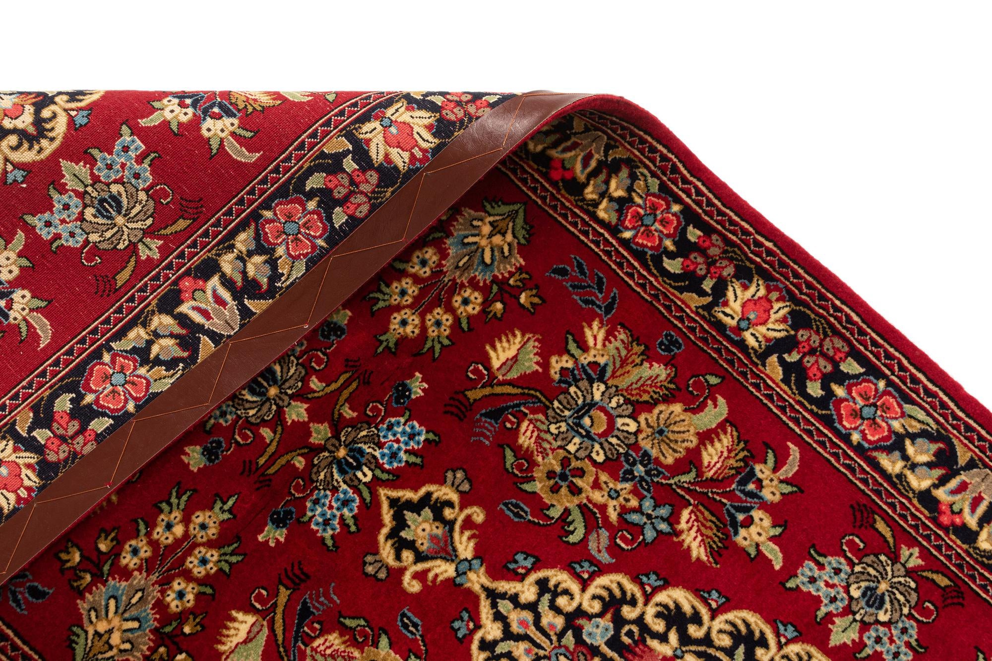 2' 7 x 6' 4 Hand Knotted Qom Persian Runner Rug