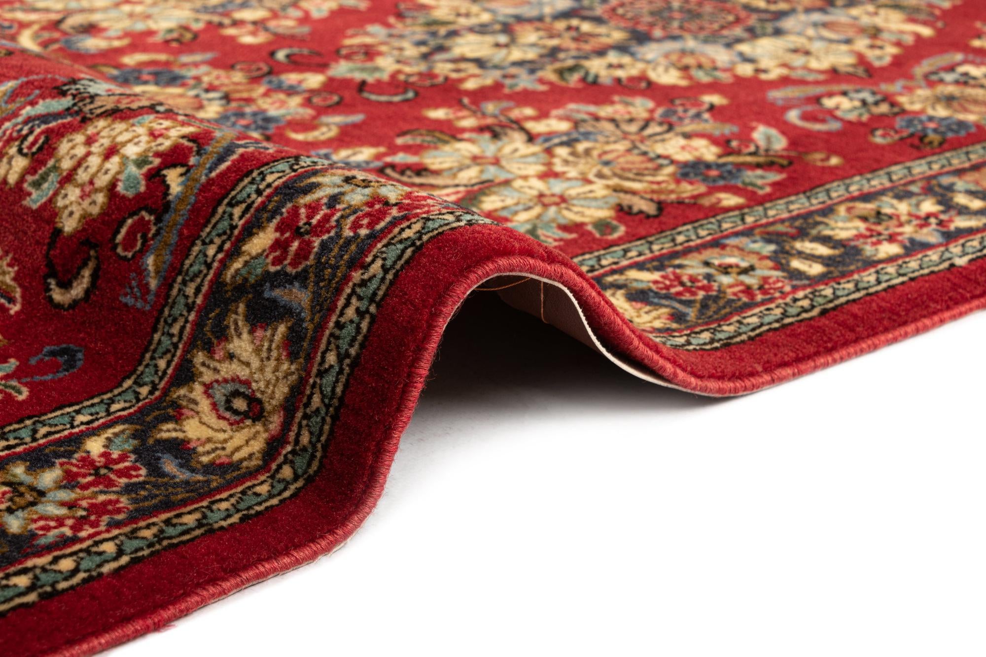 2' 6 x 6' 8 Hand Knotted Qom Persian Runner Rug