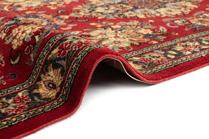 2' 6 x 6' 8 Hand Knotted Qom Persian Runner Rug