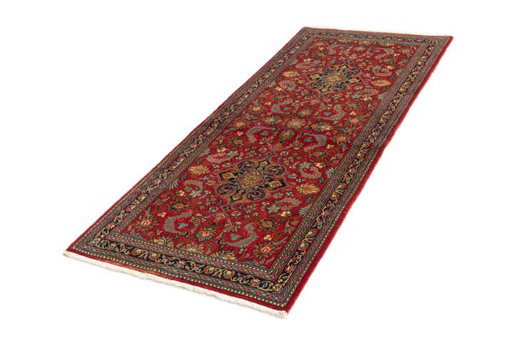 2' 7 x 6' 6 Hand Knotted Qom Persian Runner Rug