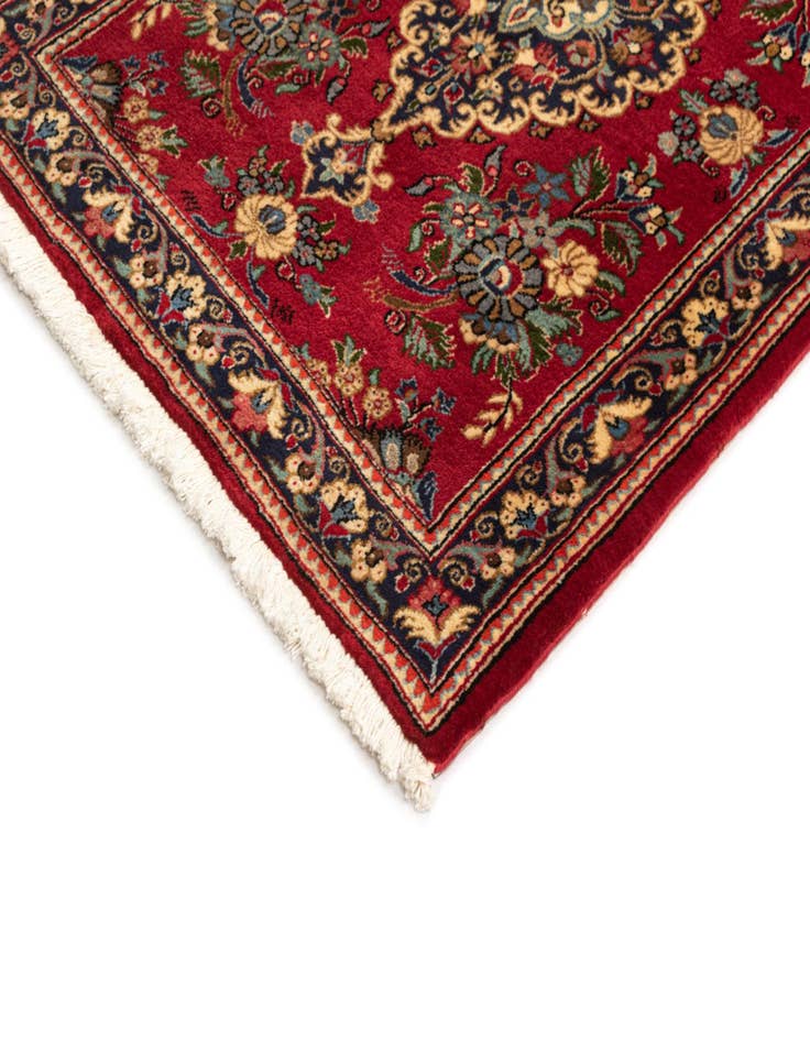 Detail image of 2' 6 x 6' 9  Hand Knotted Qom Persian Runner Rug