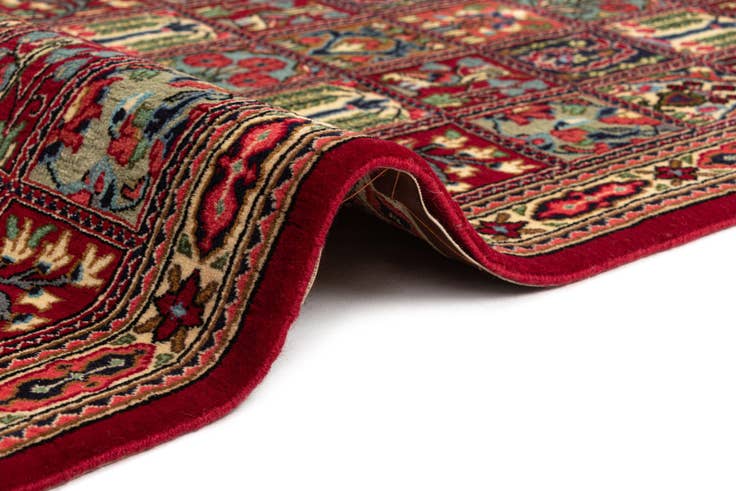 Detail image of 2' 7 x 6' 8 Hand Knotted Qom Persian Runner Rug