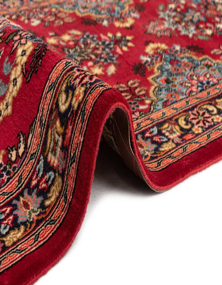 Detail image of 2' 3 x 7' 11  Hand Knotted Qom Persian Runner Rug