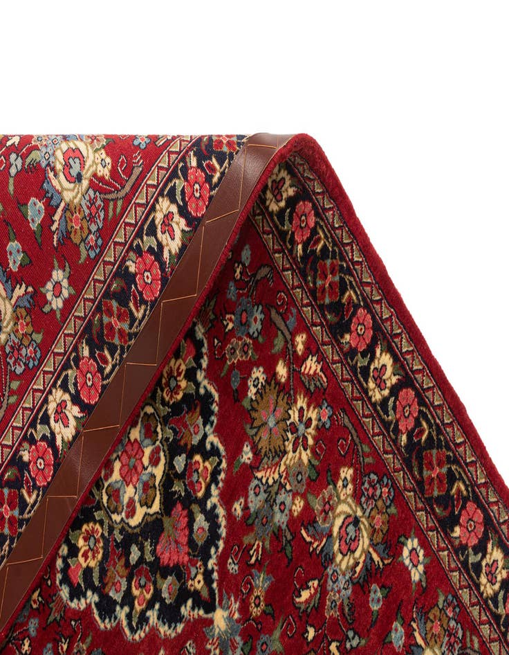 Detail image of 2' 4 x 7' 9  Hand Knotted Qom Persian Runner Rug