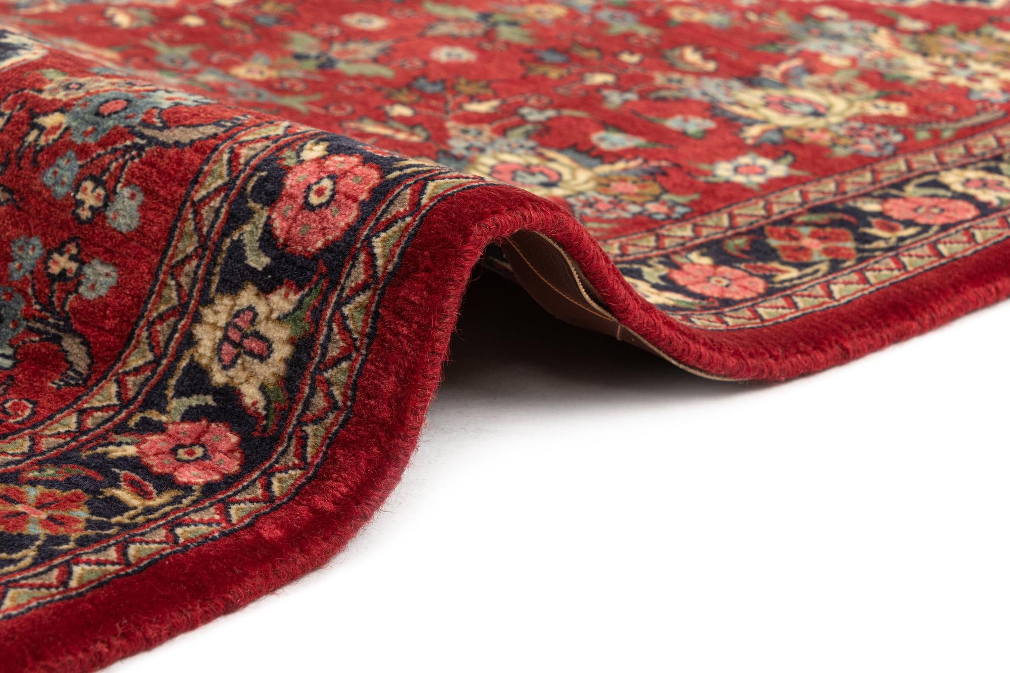 2' 4 x 7' 9 Hand Knotted Qom Persian Runner Rug