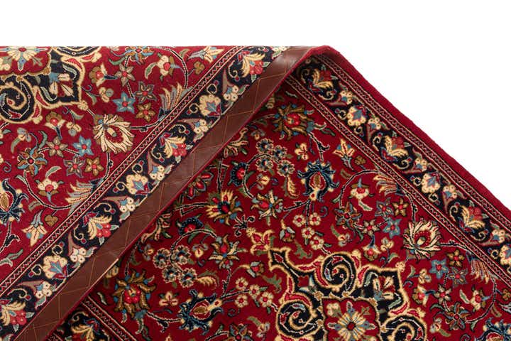 2' 9 x 6' 6 Hand Knotted Qom Persian Runner Rug