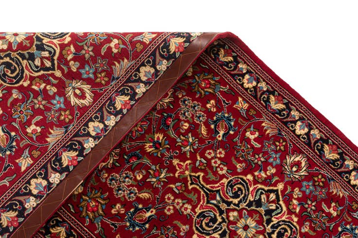 Detail image of 2' 9 x 6' 6 Hand Knotted Qom Persian Runner Rug