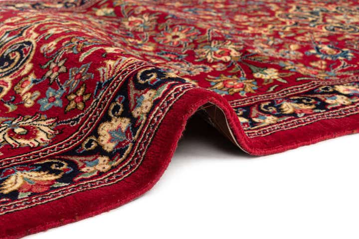 2' 9 x 6' 6 Hand Knotted Qom Persian Runner Rug