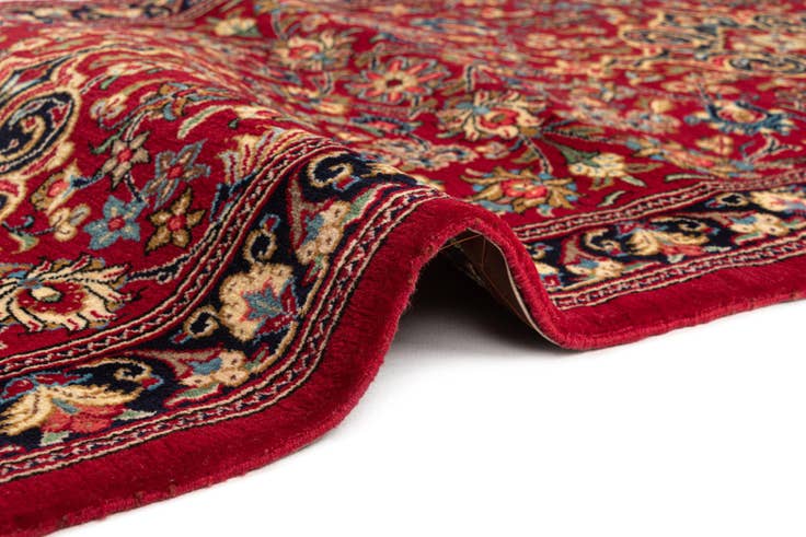 Detail image of 2' 9 x 6' 6 Hand Knotted Qom Persian Runner Rug