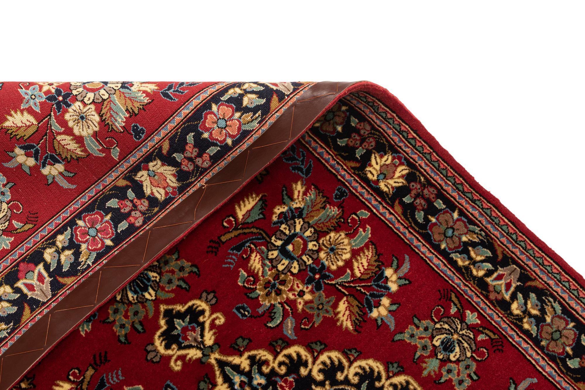 2' 9 x 6' 2 Hand Knotted Qom Persian Runner Rug