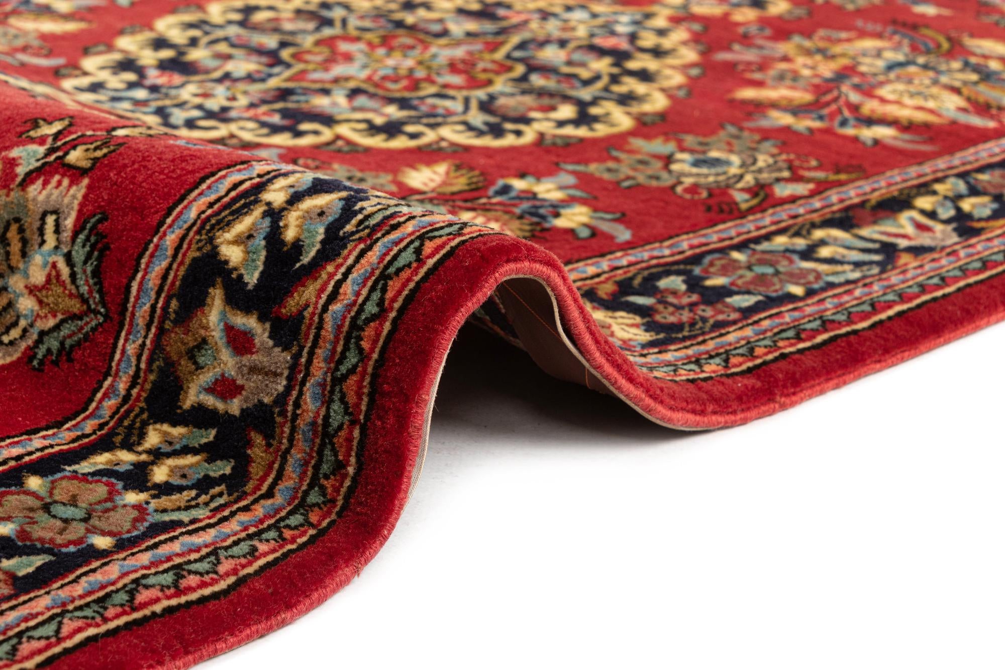 2' 9 x 6' 2 Hand Knotted Qom Persian Runner Rug