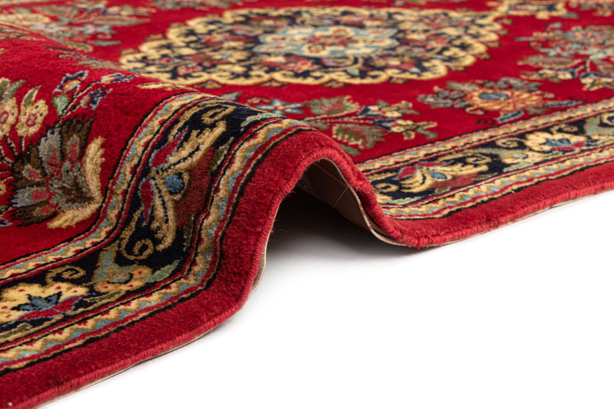 2' 7 x 6' 10 Hand Knotted Qom Persian Runner Rug
