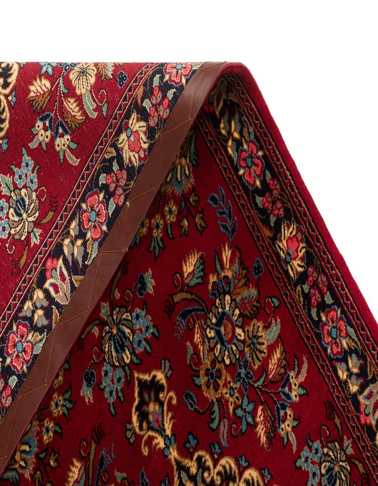 Detail image of 2' 7 x 6' 7  Hand Knotted Qom Persian Runner Rug