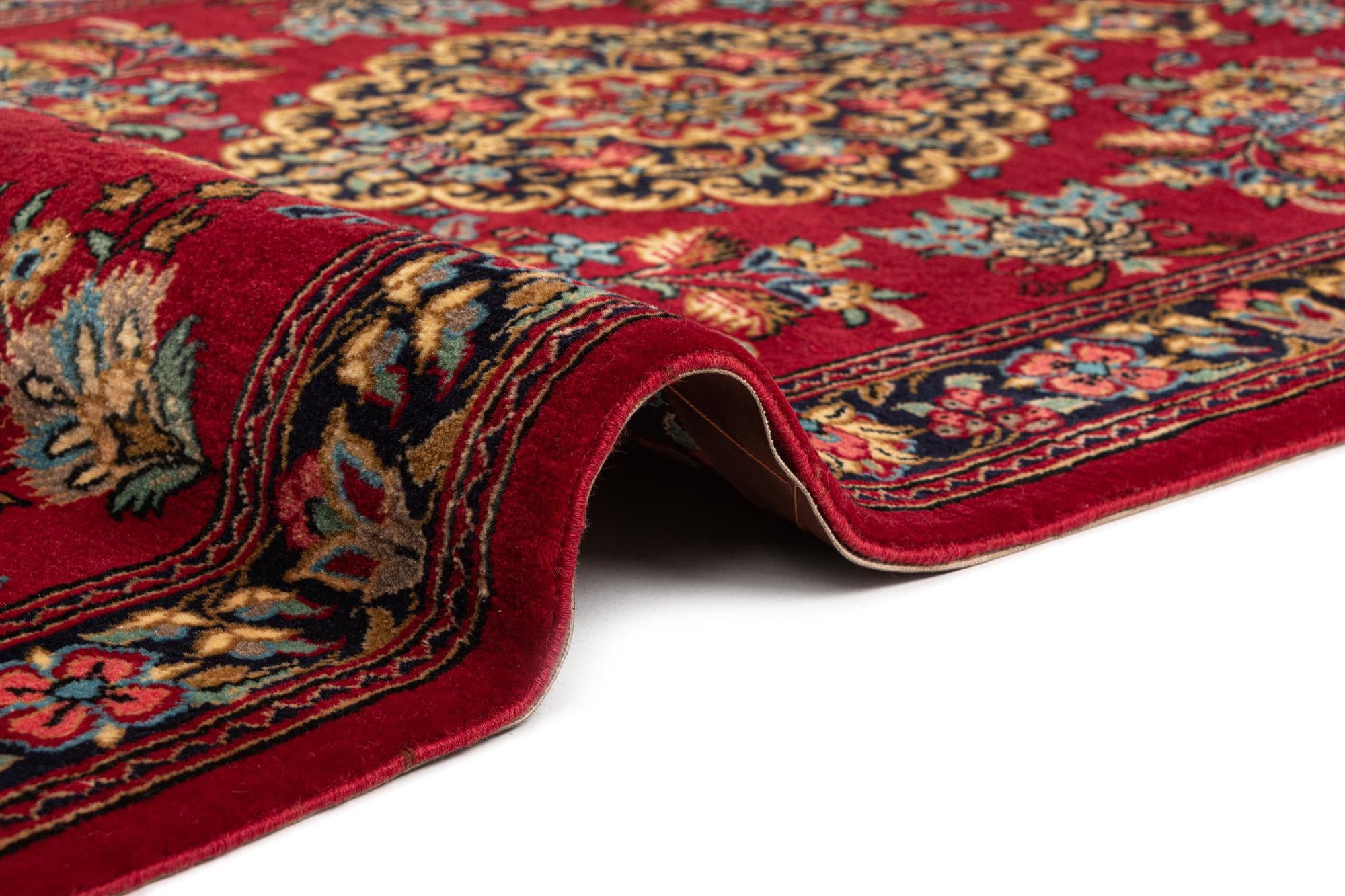 2' 7 x 6' 7 Hand Knotted Qom Persian Runner Rug