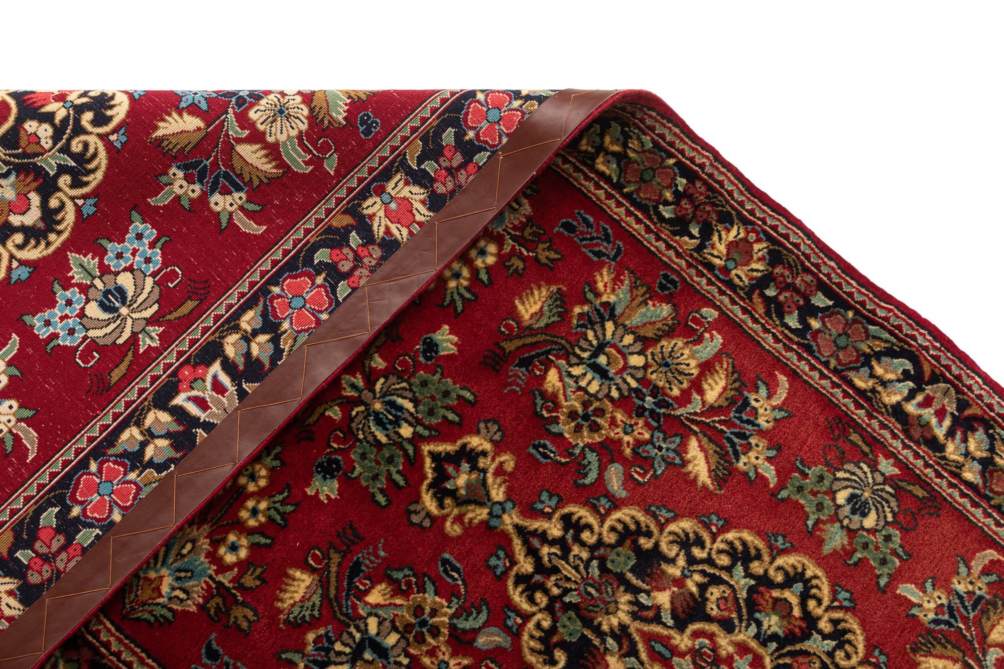 2' 8 x 6' 11 Hand Knotted Qom Persian Runner Rug