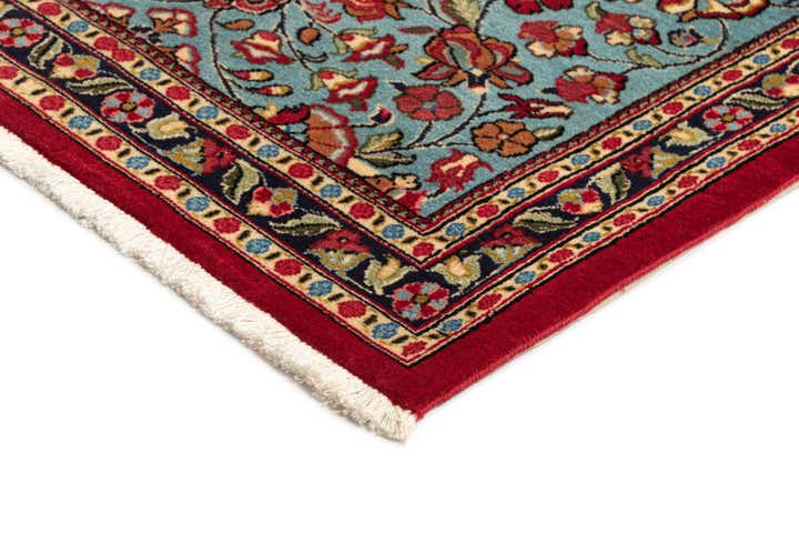 2' 7 x 13' 1 Hand Knotted Qom Persian Runner Rug