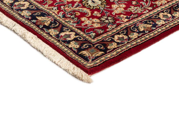 Detail image of 2' 11 x 14' 11 Hand Knotted Qom Persian Runner Rug