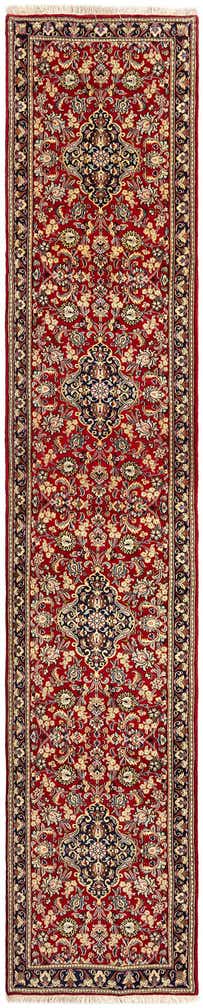 2' 11 x 14' 11 Hand Knotted Qom Persian Runner Rug
