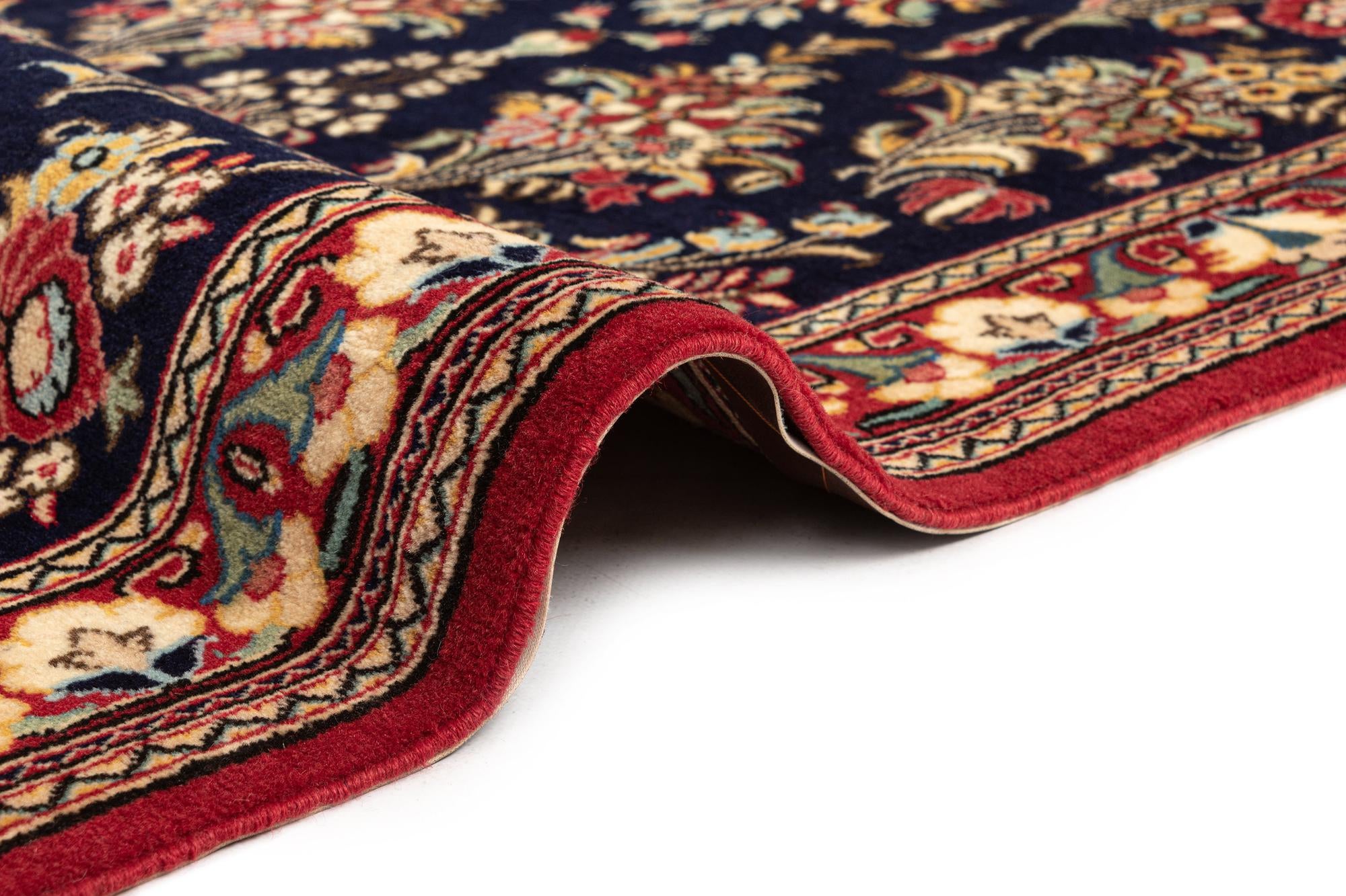 2' 11 x 13' 6 Hand Knotted Qom Persian Runner Rug