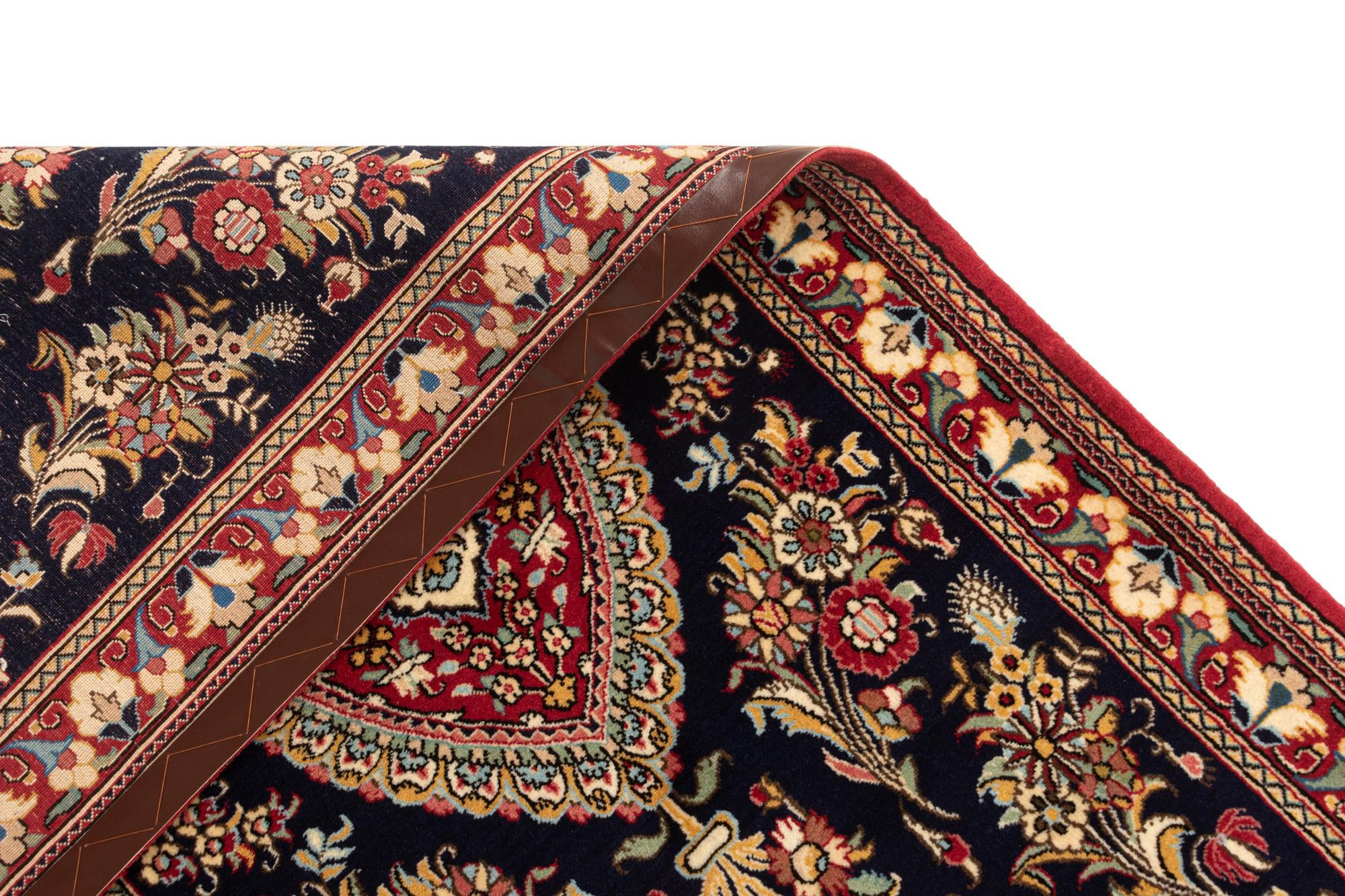 2' 11 x 13' 6 Hand Knotted Qom Persian Runner Rug