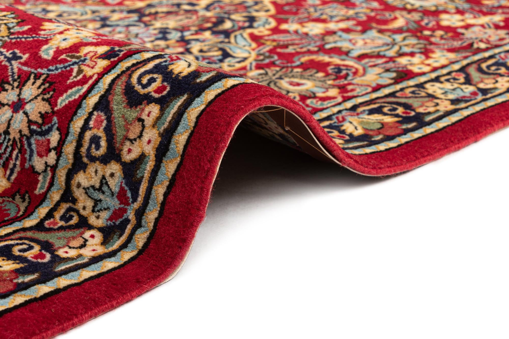 3' x 12' 10 Hand Knotted Qom Persian Runner Rug