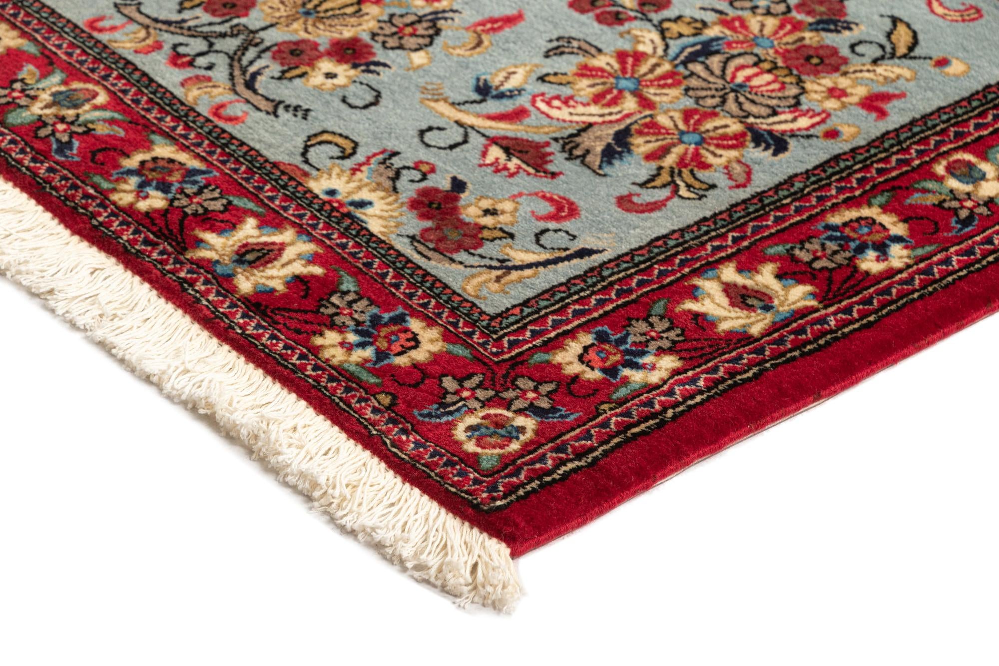 2' 6 x 13' 8 Hand Knotted Qom Persian Runner Rug