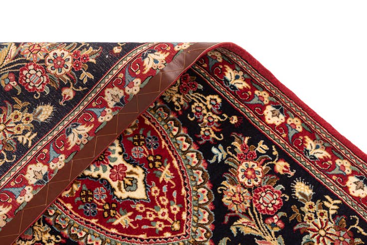 Detail image of 2' 9 x 14' 1 Hand Knotted Qom Persian Runner Rug