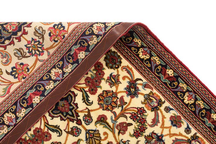 Detail image of 2' 10 x 14' 2 Hand Knotted Qom Persian Runner Rug