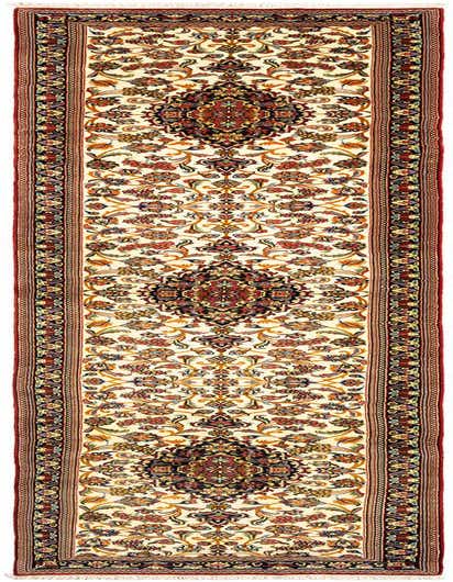 2' 10 x 14' 2 Hand Knotted Qom Persian Runner Rug