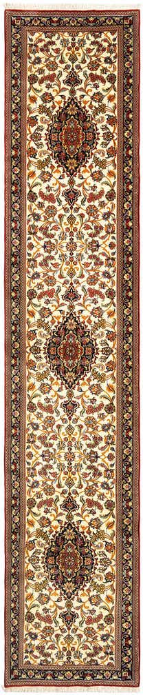 2' 10 x 14' 2 Hand Knotted Qom Persian Runner Rug