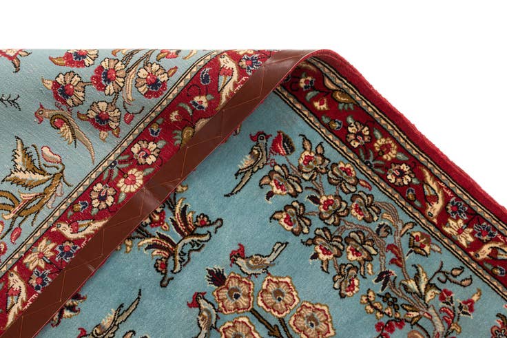 Detail image of 2' 7 x 12' 6 Qom Runner Rug