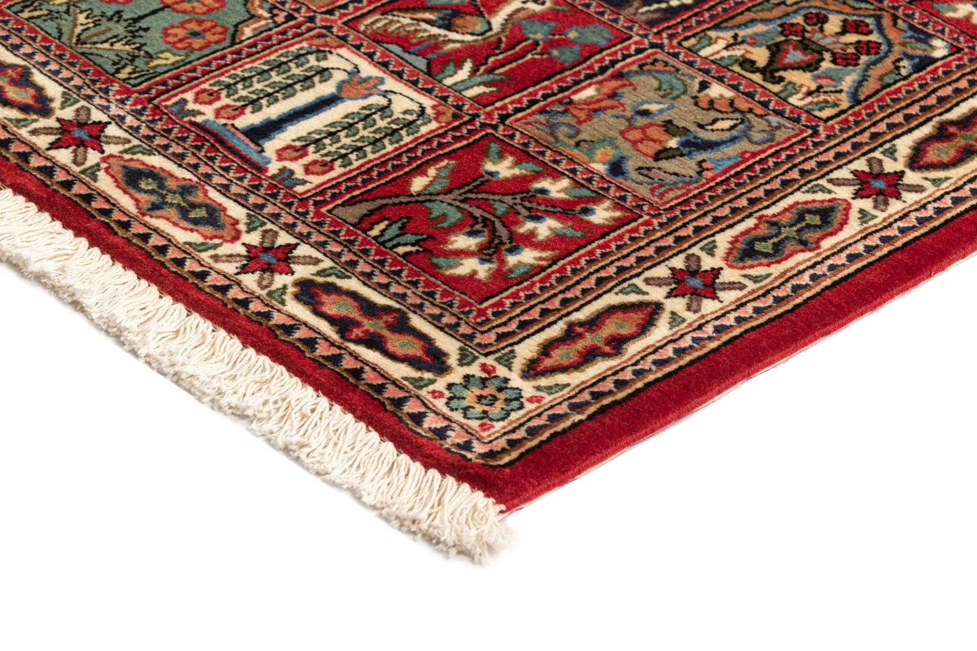 2' 8 x 13' 1 Hand Knotted Qom Persian Runner Rug