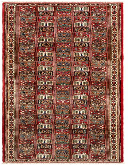 Detail image of 2' 8 x 13' 1 Hand Knotted Qom Persian Runner Rug