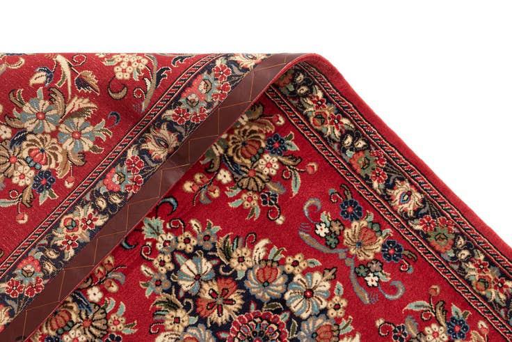 Detail image of 2' 8 x 13' 1 Hand Knotted Qom Persian Runner Rug