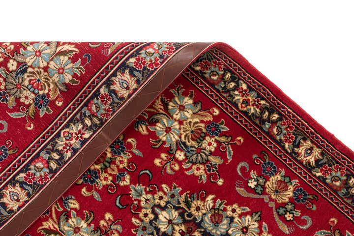 2' 8 x 12' 10 Hand Knotted Qom Persian Runner Rug