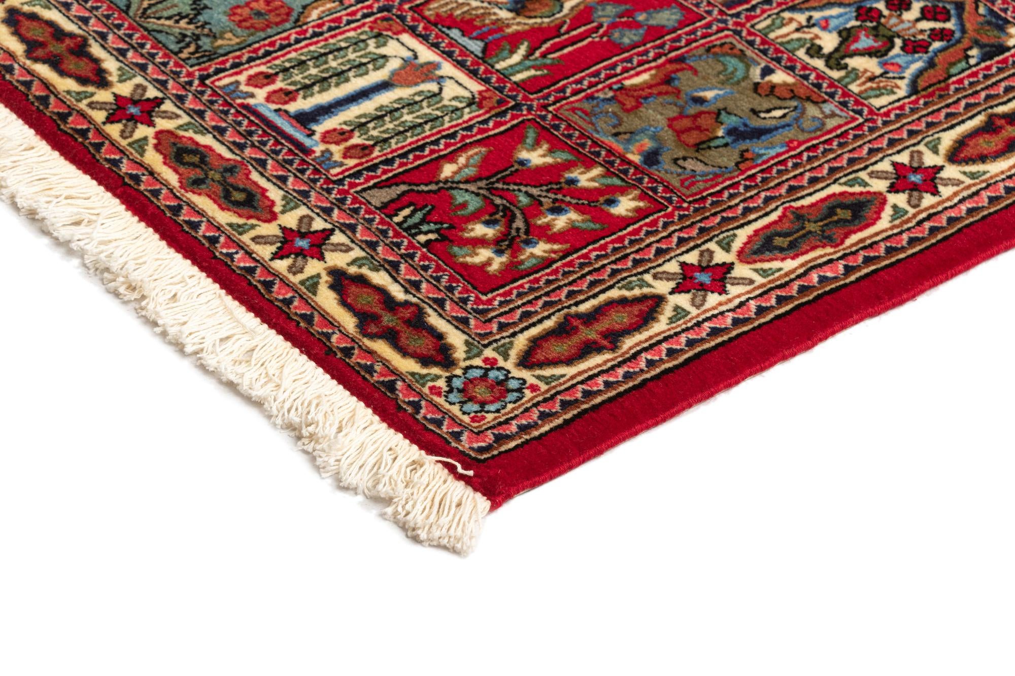 2' 7 x 13' 3 Hand Knotted Qom Persian Runner Rug