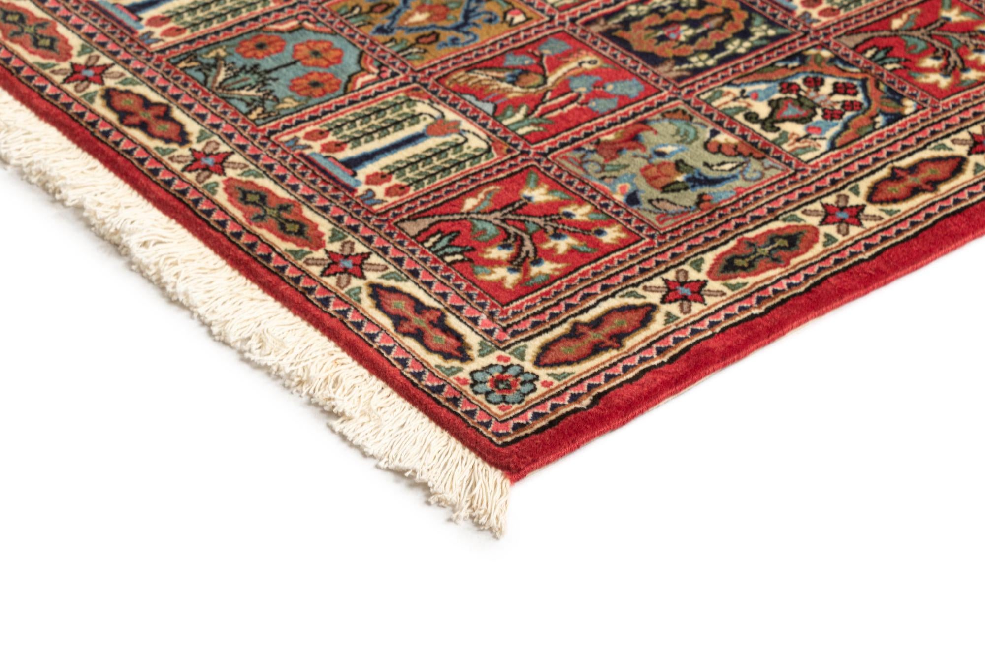 2' 7 x 13' 3 Hand Knotted Qom Persian Runner Rug