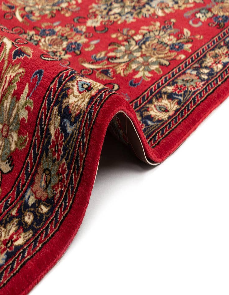 Detail image of 2' 7 x 13' 7  Hand Knotted Qom Persian Runner Rug