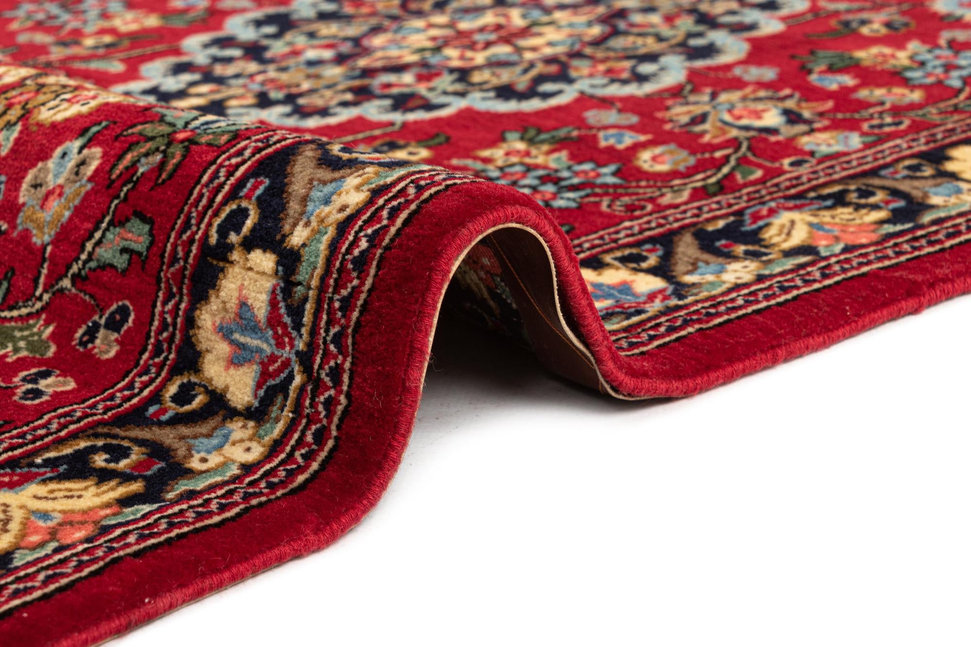 2' 9 x 6' 5 Hand Knotted Qom Persian Runner Rug