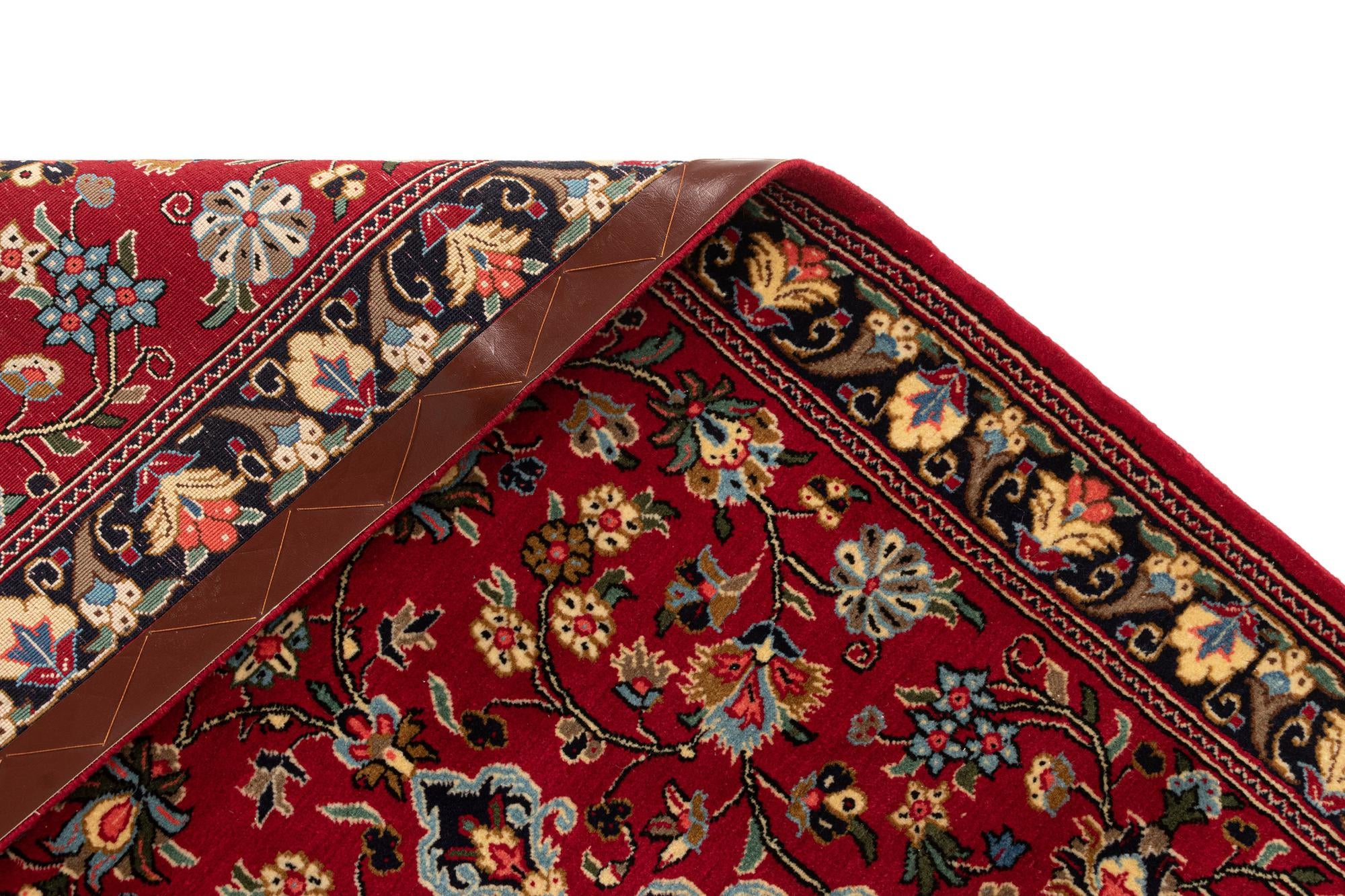2' 9 x 6' 5 Hand Knotted Qom Persian Runner Rug