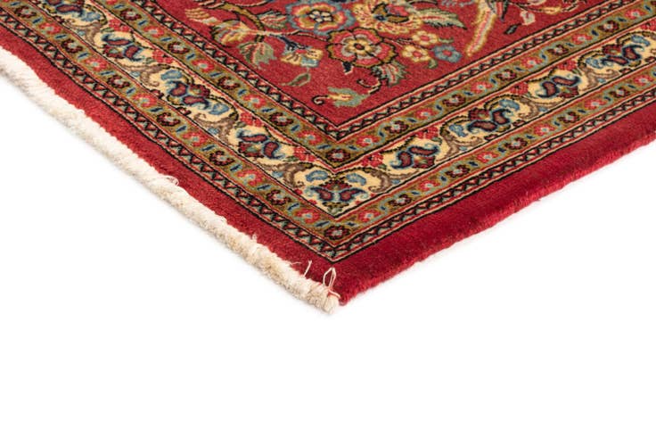 Detail image of 2' 8 x 6' 2 Hand Knotted Qom Persian Runner Rug