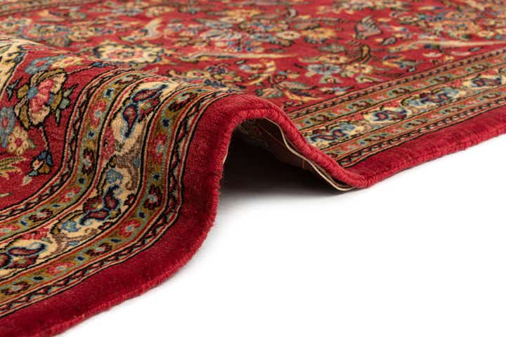 2' 8 x 6' 2 Hand Knotted Qom Persian Runner Rug