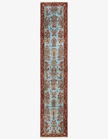 2' 7 x 12' 6 Qom Runner Rug