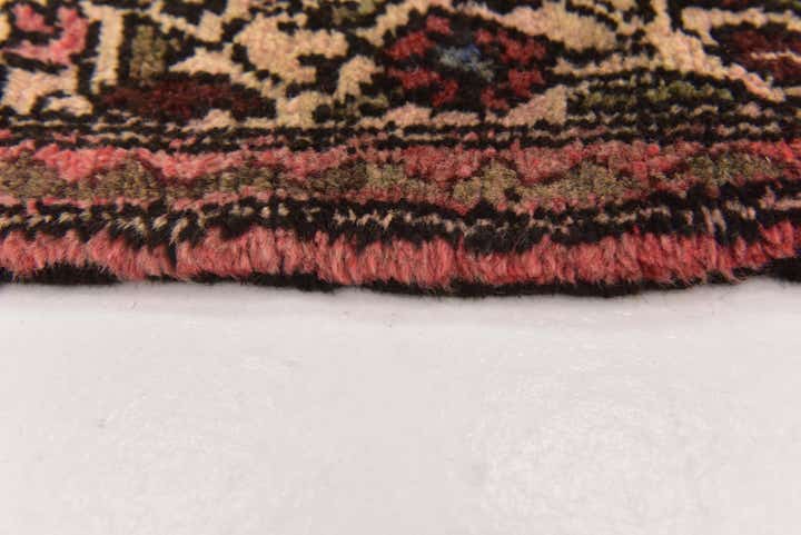 4' 8 x 13' Hand Knotted Roodbar Persian Wool Runner Rug