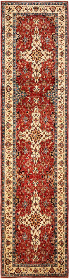 Detail image of 2' 7 x 10' 5 Sara Wool Runner Rug