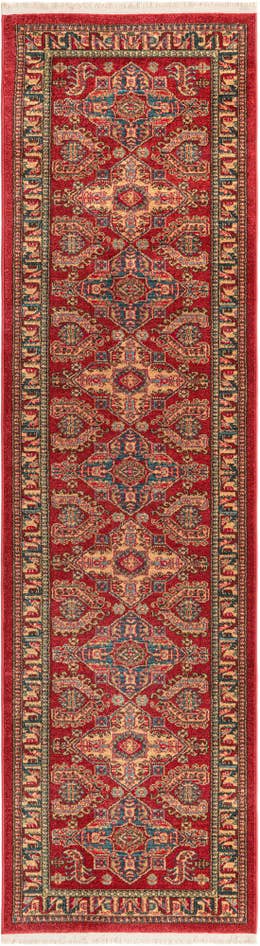 Detailansicht von 80cm x 305cm Serapi Läufer Teppich
